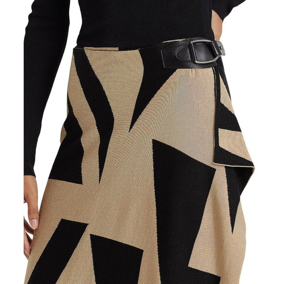 Lauren Ralph Lauren Women's Geo-Print Cotton-Blend Pencil Skirt - Picture 2 of 6